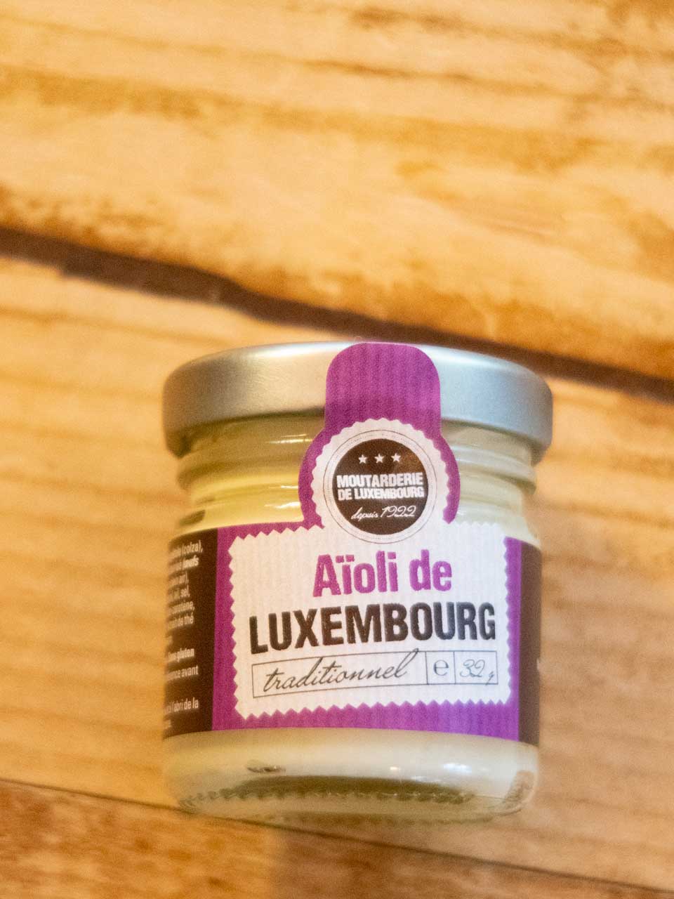 Luxemburgische Aioli Knoblauch Sauce