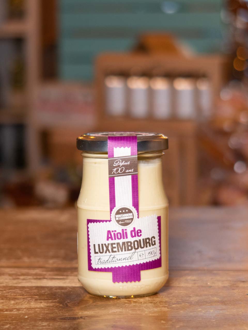 Luxemburgische Aioli Knoblauch Sauce