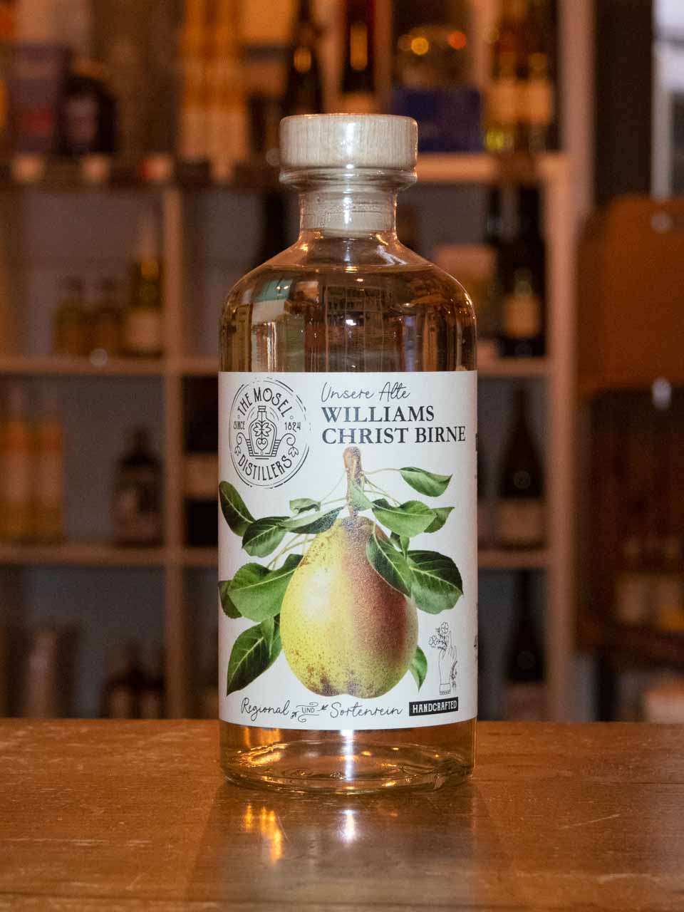 Alte Williams Christ Birne Spirituose sortenrein