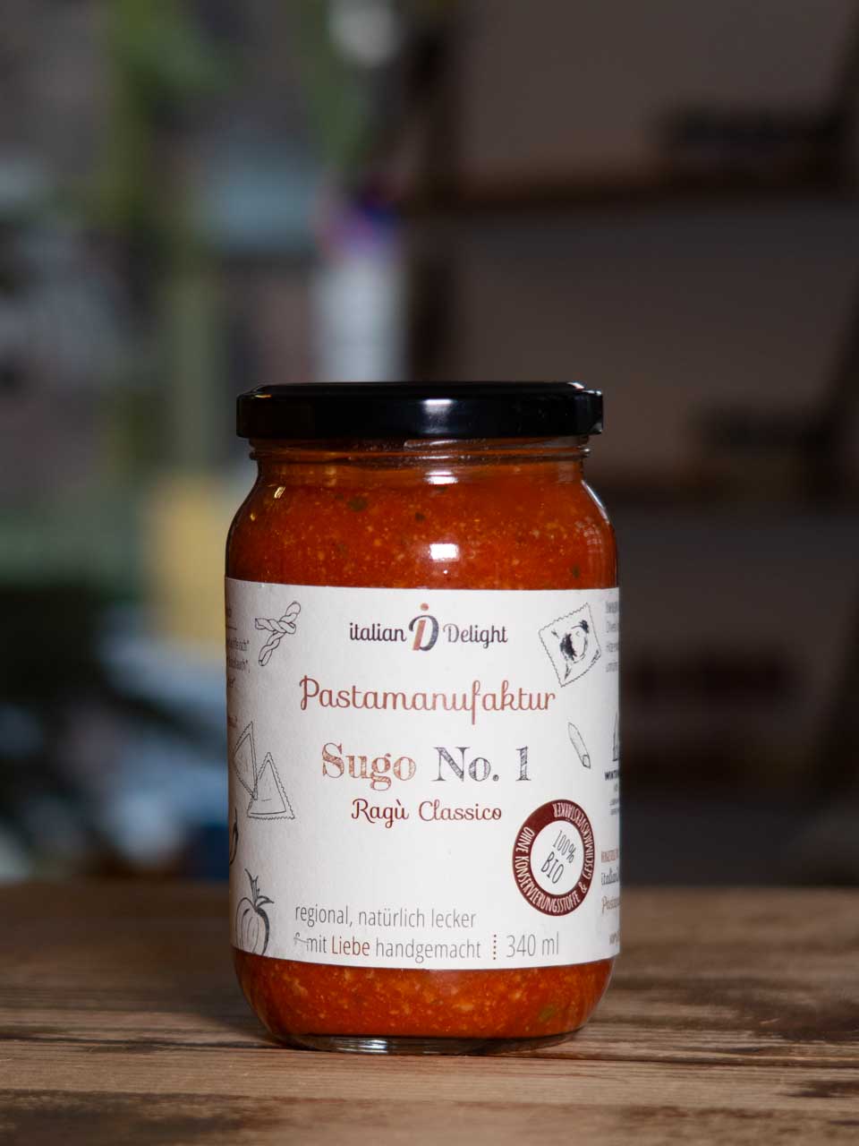 BIO Tomaten Sugo No.1 classico Bolognese