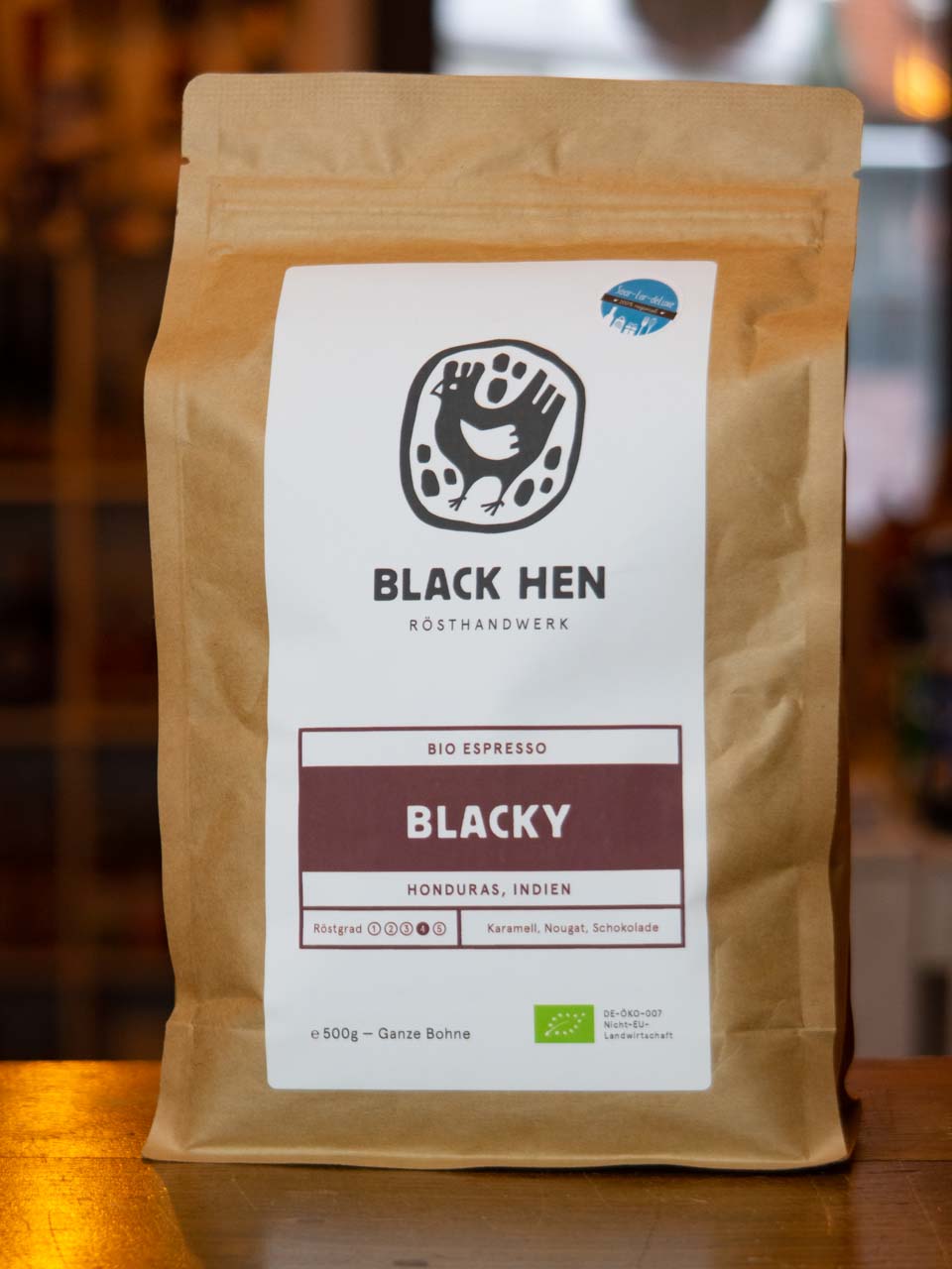 BIO Espresso Blacky (gemahlen)