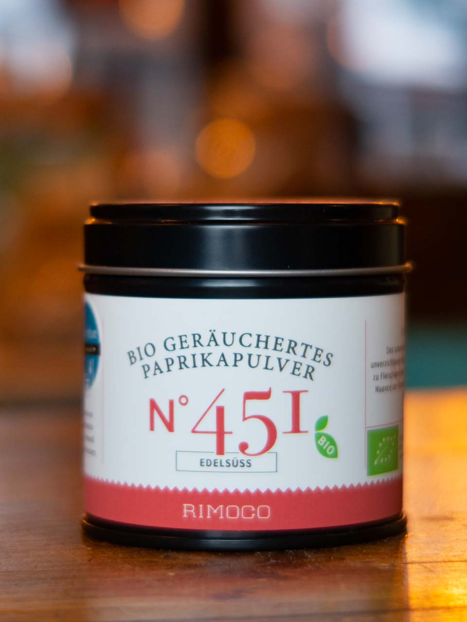BIO geräuchertes Paprikapulver, edelsüß 451
