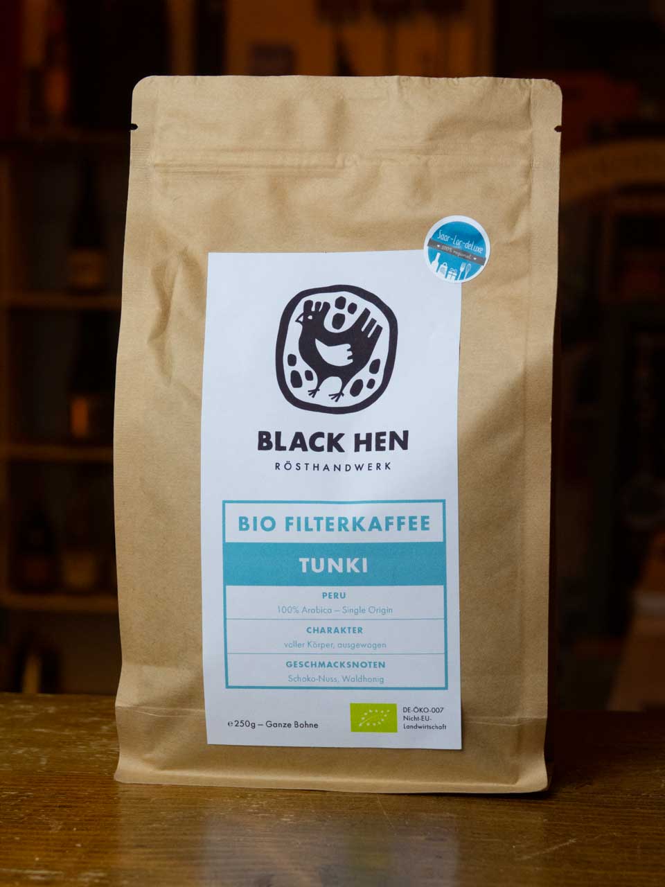 BIO Tunki Filterkaffee (Bohnen)