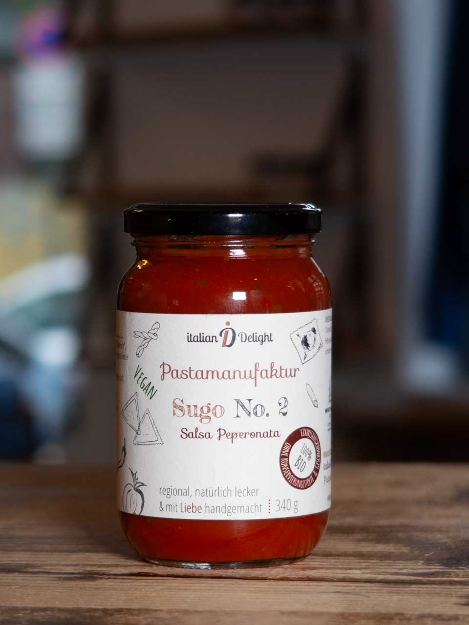 BIO Tomaten Sugo No.2 peperonata