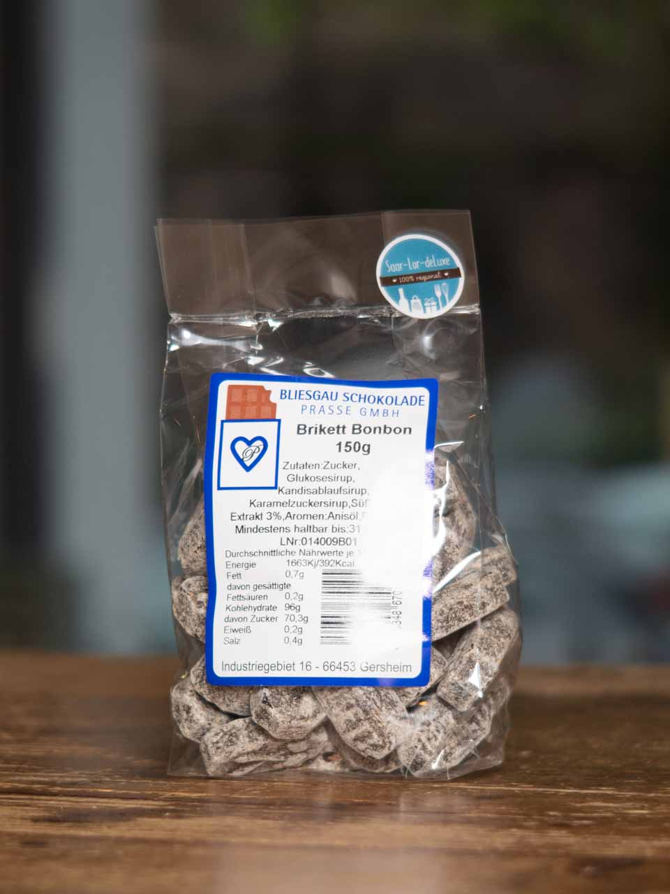 Kohle Brikett Anis Bonbons