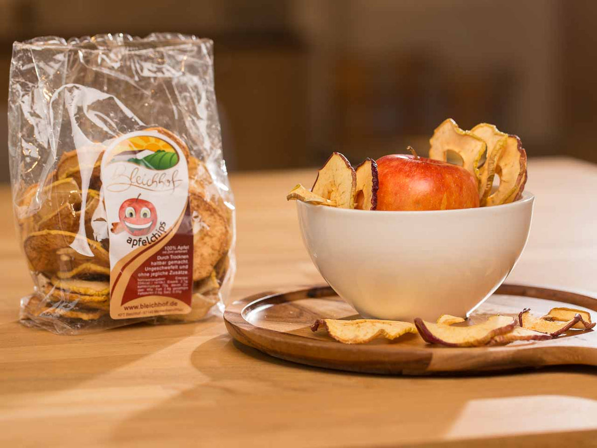 Apfelchips Zimt