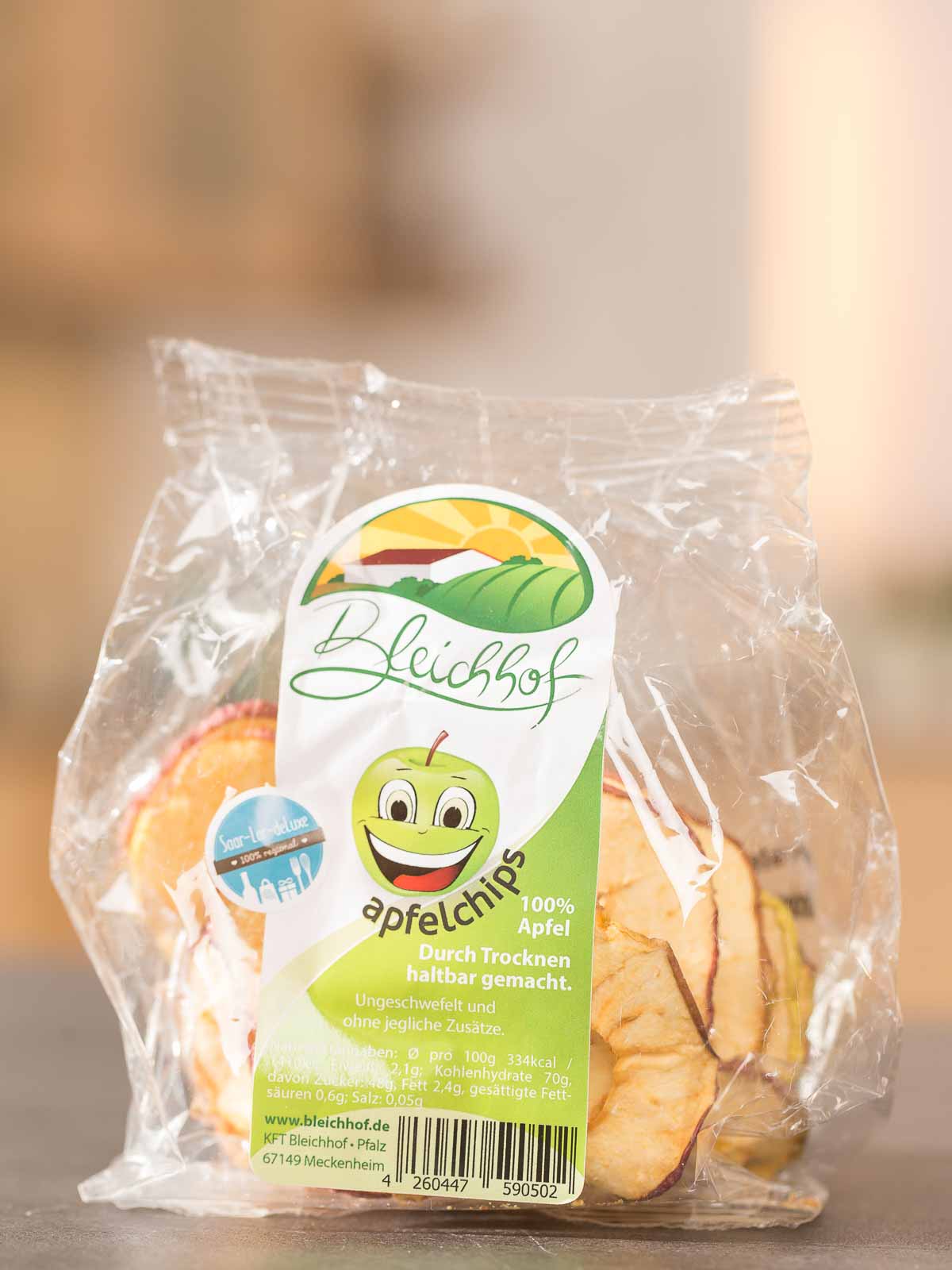 Apfelchips natur