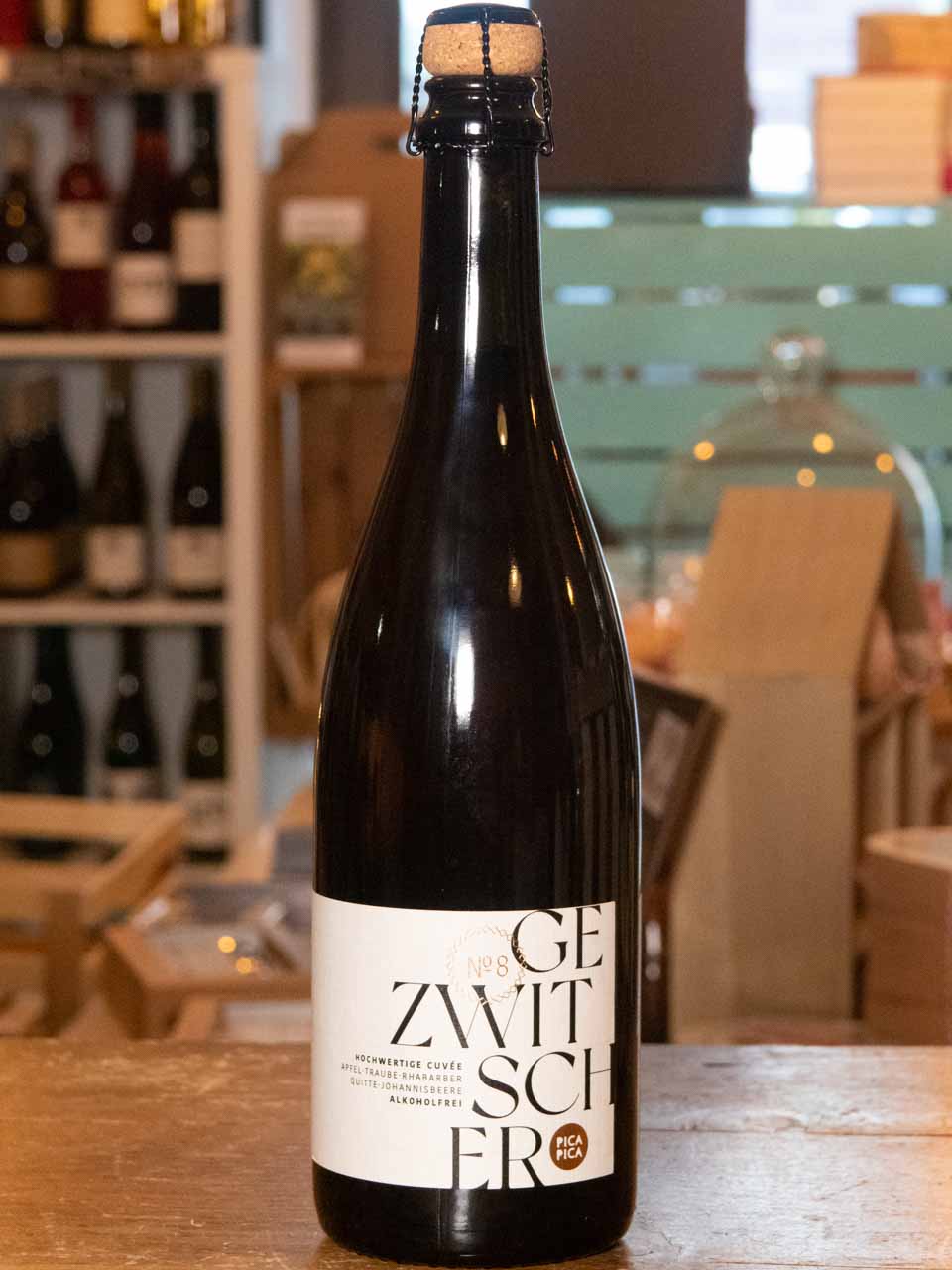Gezwitscher No. 8 - prickelndes Frucht-Cuvée alkoholfrei