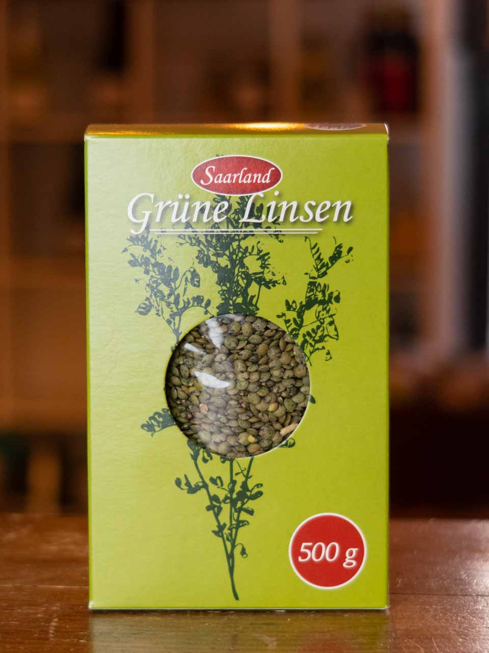 Grüne Linsen aus dem Bliesgau