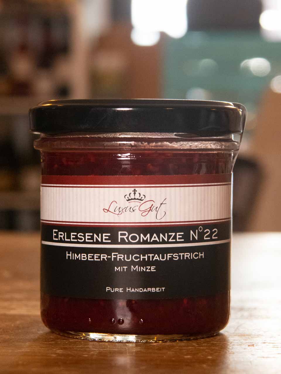 Himbeere Minze Fruchtaufstrich