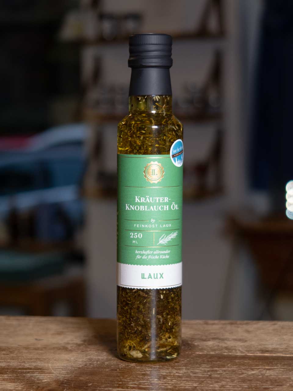Kräuter Knoblauch Öl