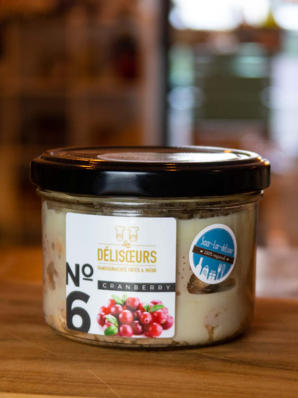 Pâté Cranberry mit Schokolade - Leberpastete