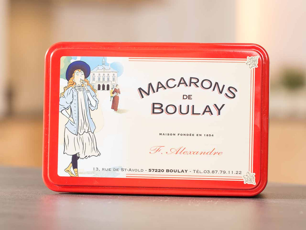 Macarons de Boulay Metall-Geschenkbox "belle epoque"