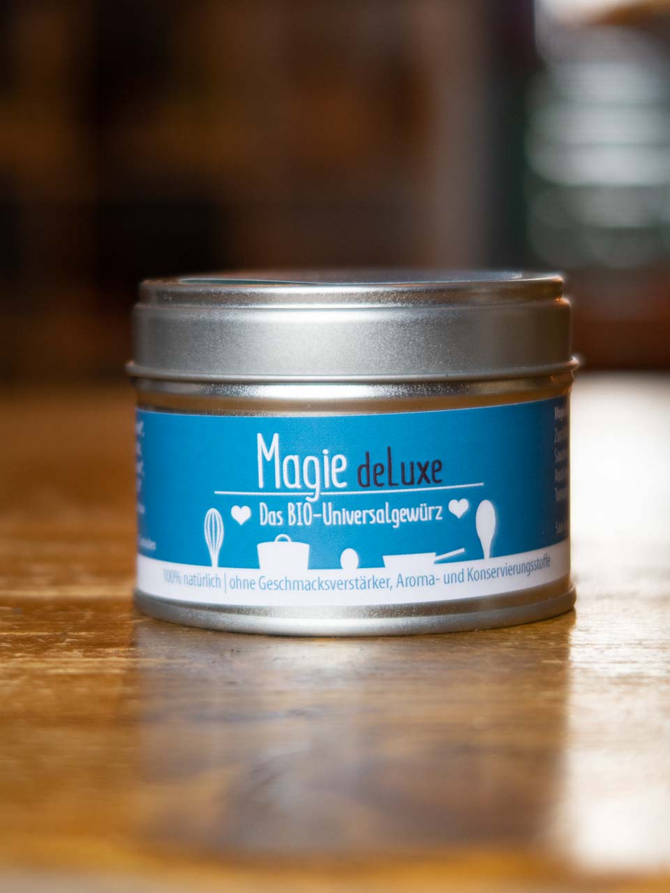 Magie deLuxe - das BIO Universalgewürz Dose