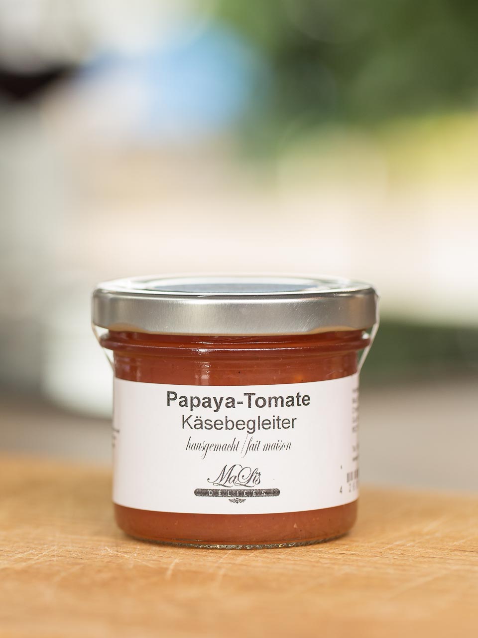 Papaya Tomate Käsebegleiter