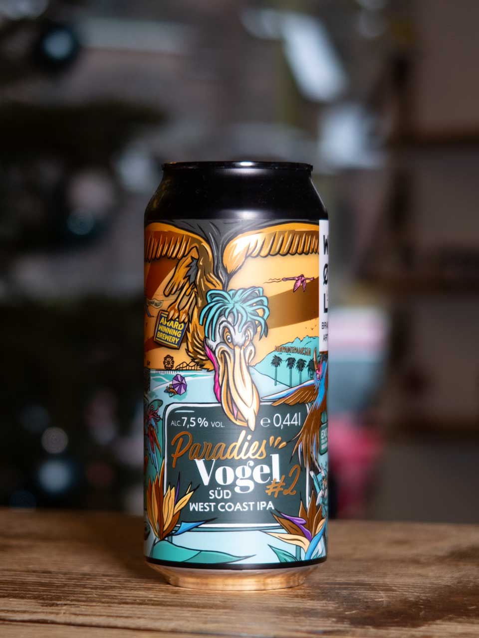 Paradies Vogel #2 Saarbrücker Südwestcoast IPA Bier