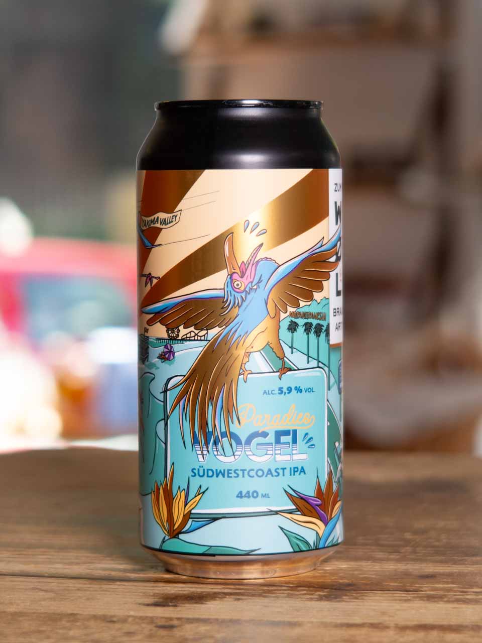 Paradies Vogel Saarbrücker Südwestcoast IPA Bier