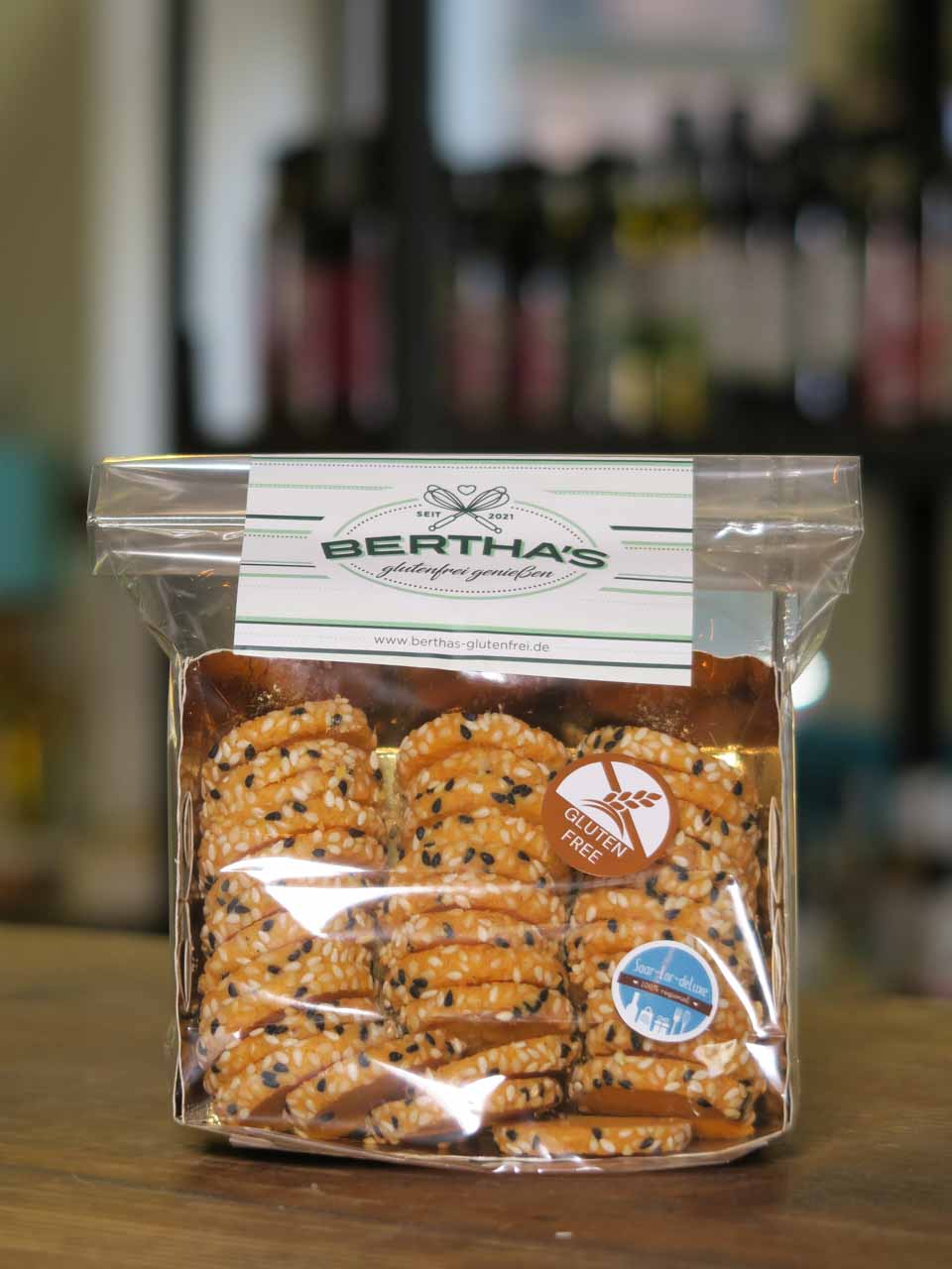 Parmesan Aperitif Taler glutenfrei