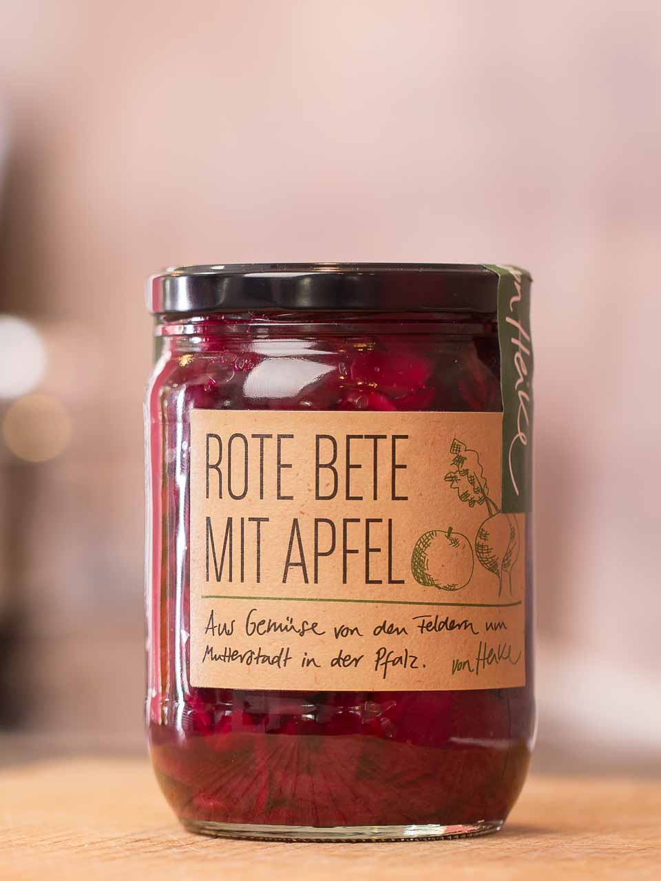 Rote Bete mit Apfel