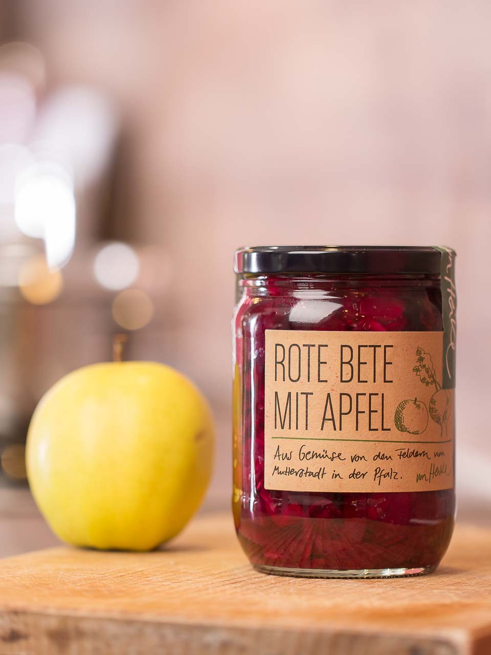 Rote Bete mit Apfel