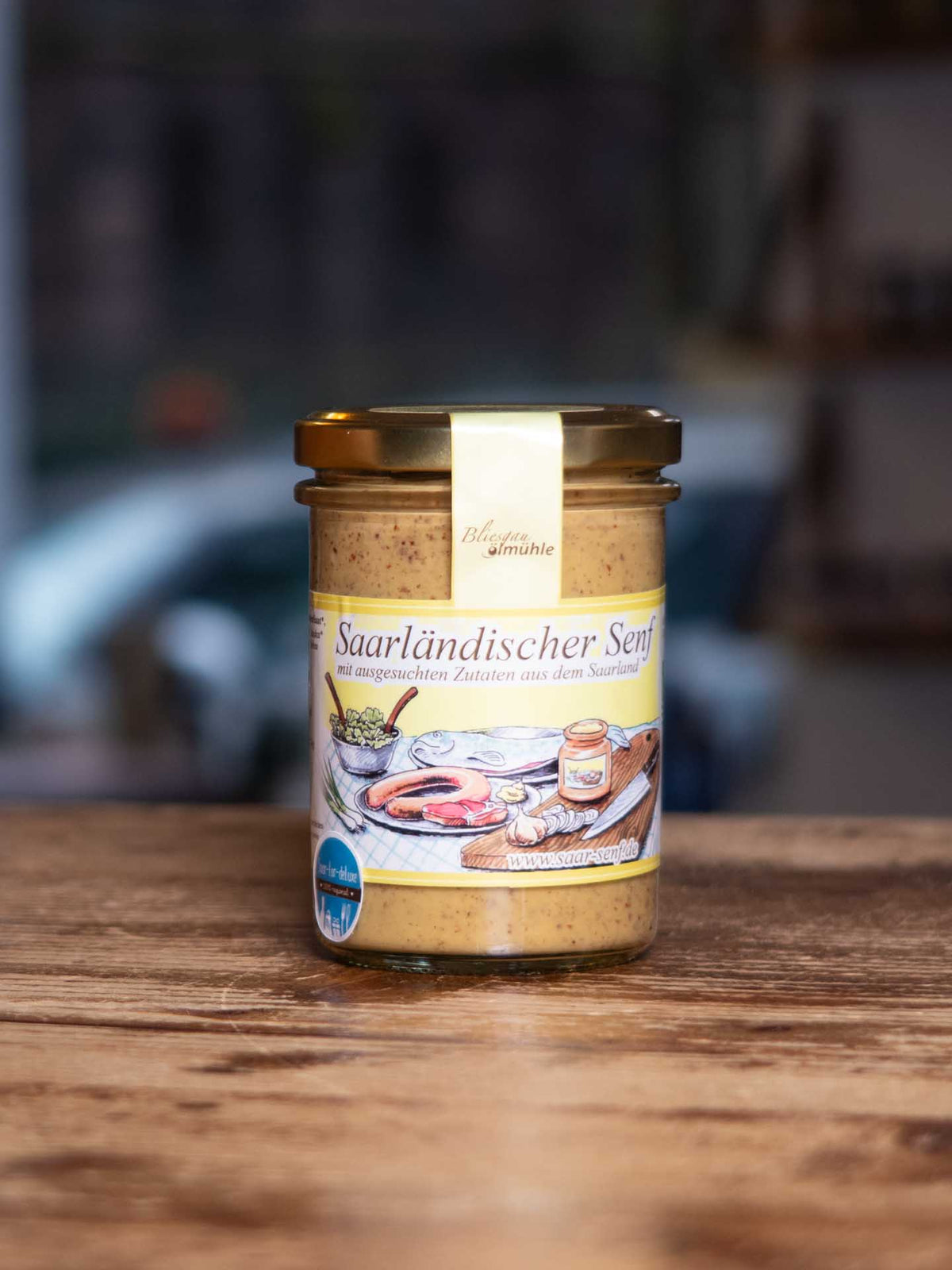 Saarländischer Senftopf Klassik BIO
