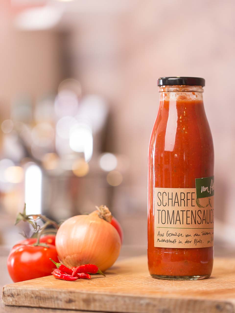 Scharfe Tomatensauce