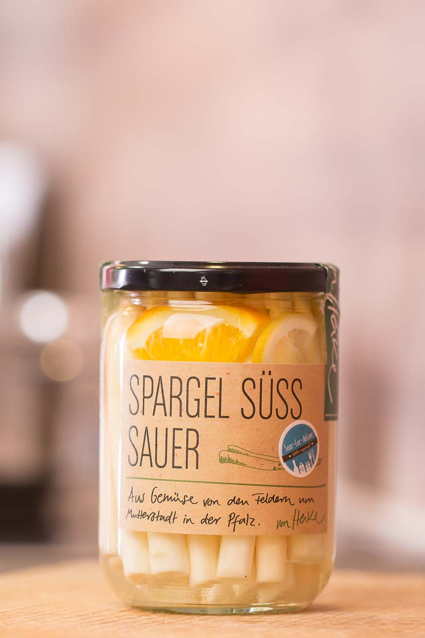 Spargel süß-sauer