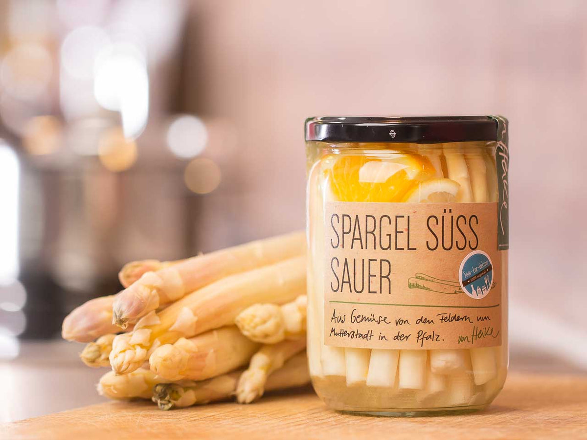 Spargel süß-sauer
