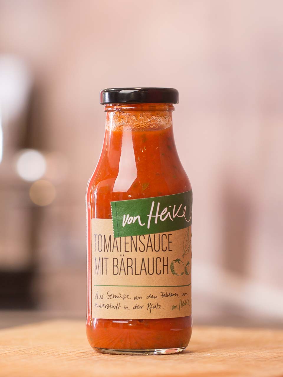 Tomatensauce mit Bärlauch