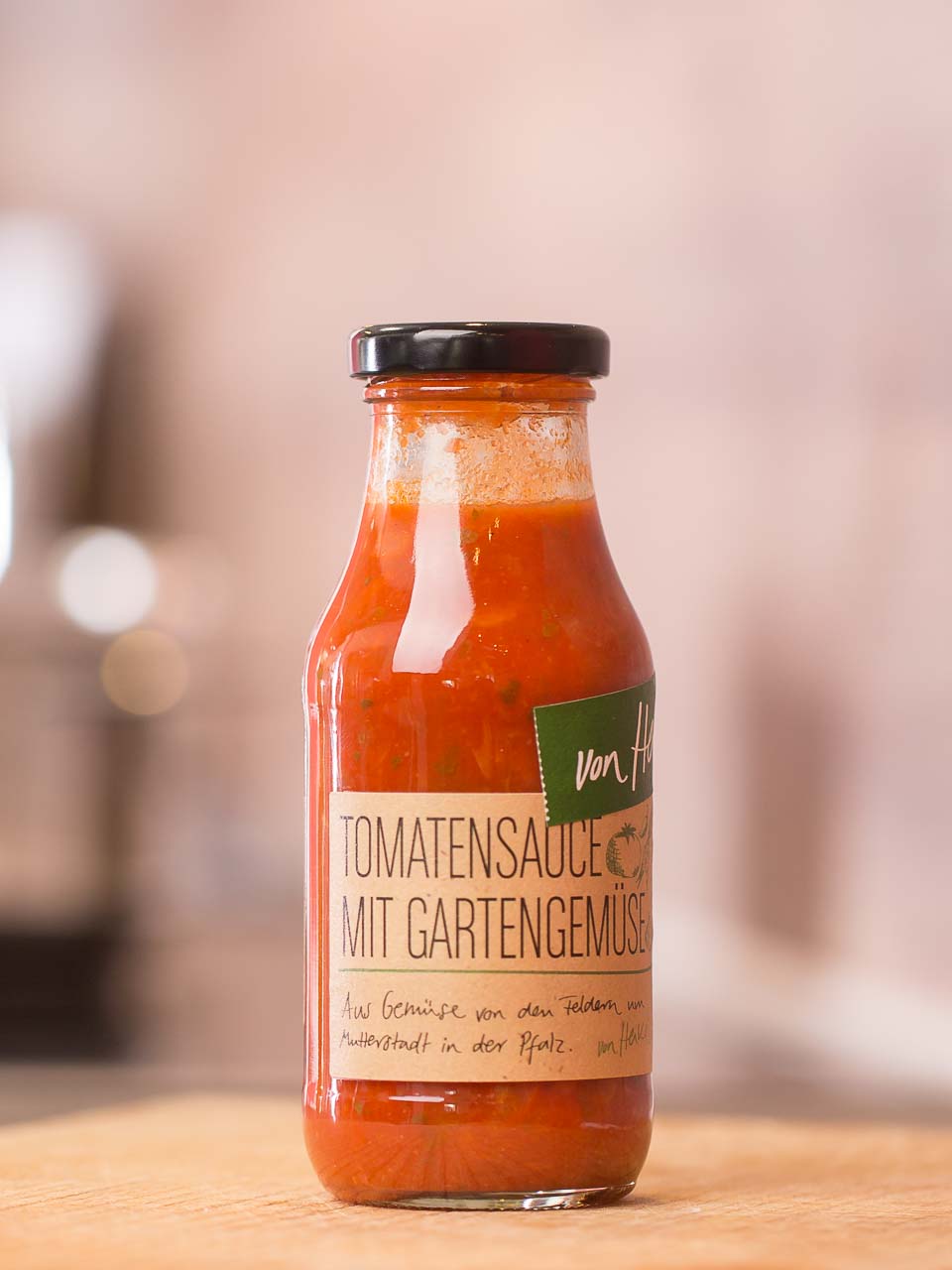 Tomatensauce mit Gartengemüse