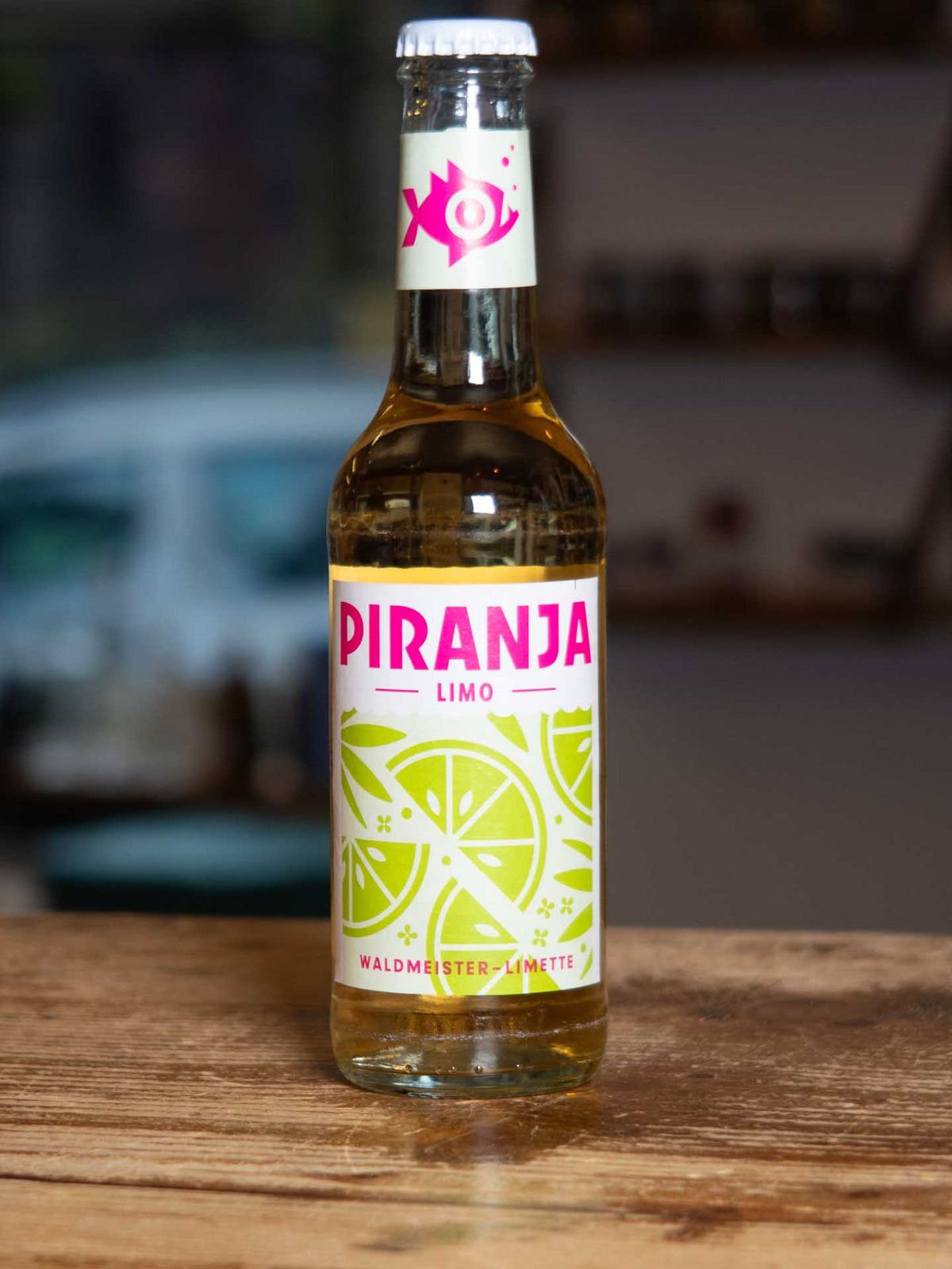 Piranja Limo Waldmeister Limette
