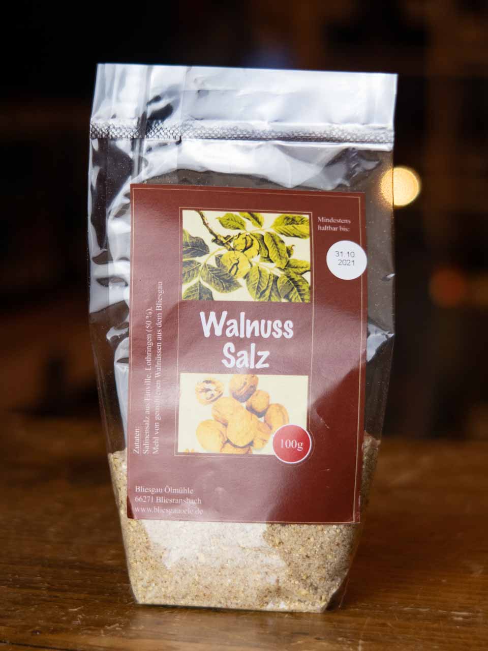 Walnuss Salz