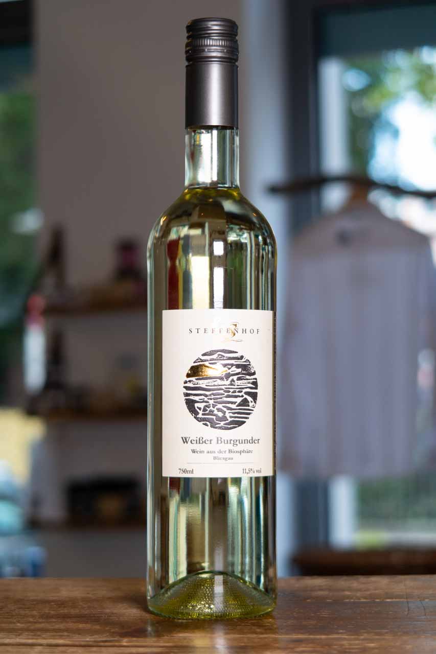 Bliesgau weißer Burgunder saarländischer Landwein