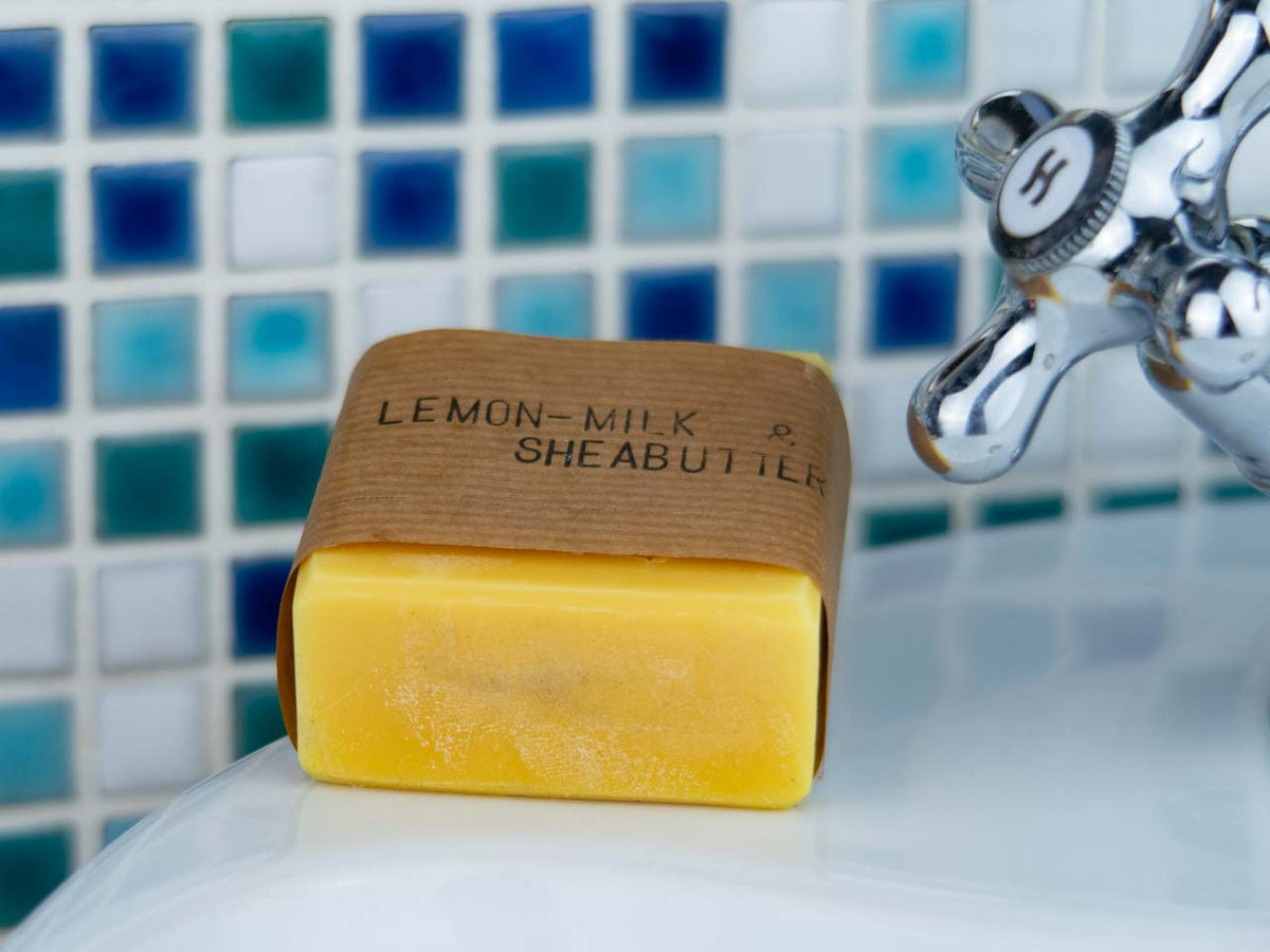 Lemon Milk & Sheabutter Naturseife